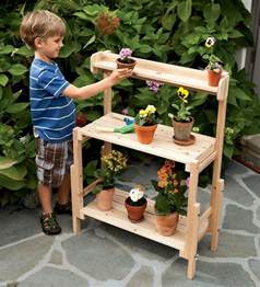 I Would Love To Have This For Our Back Porch Wooden Potting Bench