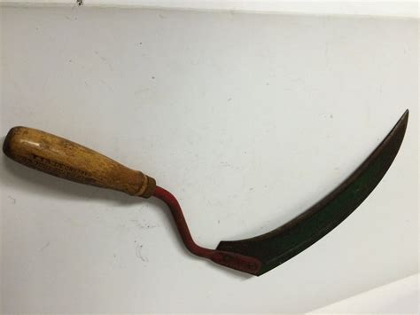 Vintage Scythe Sickle Hand Scythe Hand Sickle Garden By Annztiques