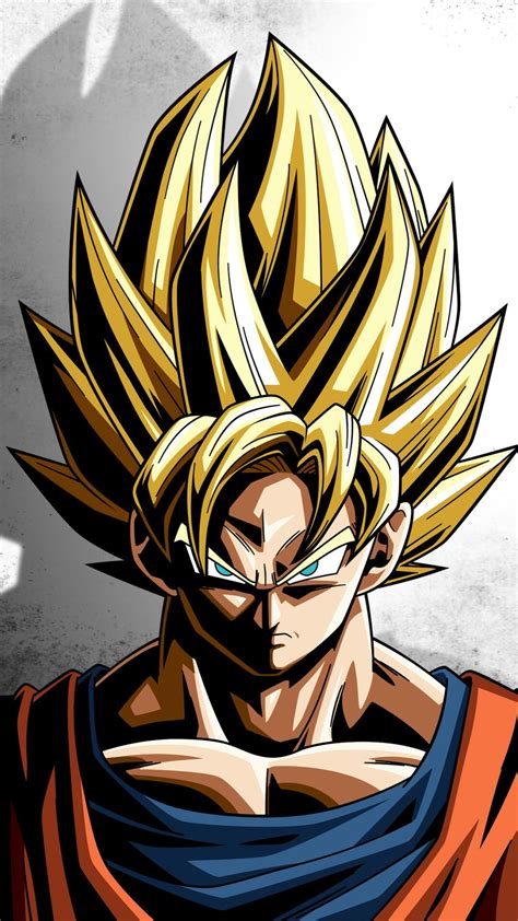 Dragon ball z / cast Son Goku from Dragonball anime character, Dragon Ball Z, Son Goku, portrait display HD wallpaper ...
