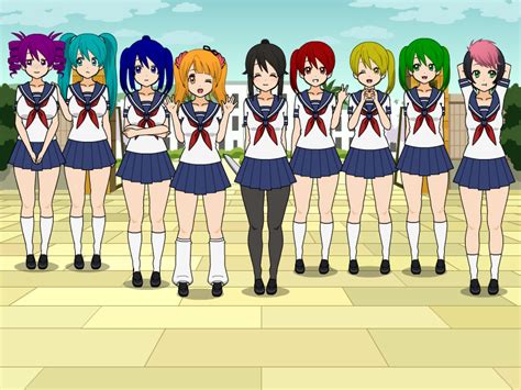 Image Gangpng Yandere Simulator Fanon Wikia Fandom Powered By Wikia