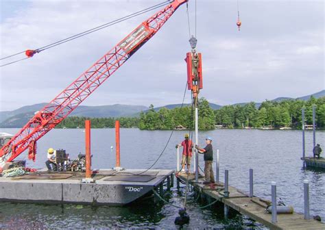 Pile And Pier Docks Custom Designed Permanent Dock Systems — The Dock