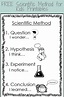 FREE Scientific Method Chart for Kids | Kindergarten science ...