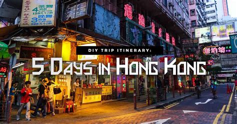 Hong Kong Itinerary W Macau Day Trip Travel Guide 2023