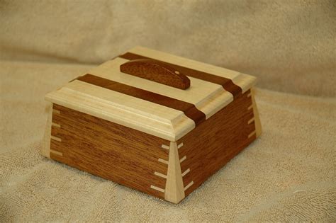Hand Crafted Small Mahogany Wooden Box 1 By Wooden It Be Nice