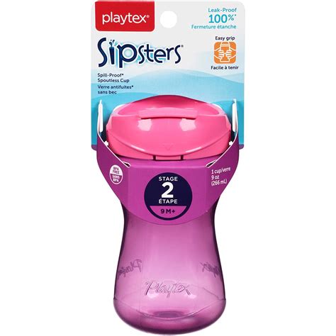 Playtex Sipsters Stage 2 Spoutless Sippy Cup Colors Vary Walmart