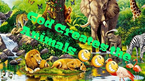 Part 3 How Did God Create The Animalschildrens Bible Story Youtube