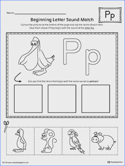 14 Constructive Letter P Worksheets Kitty Baby Love