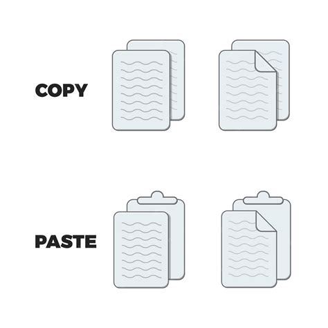 Premium Vector Copy Paste Icon Clip Art File Copy Paste