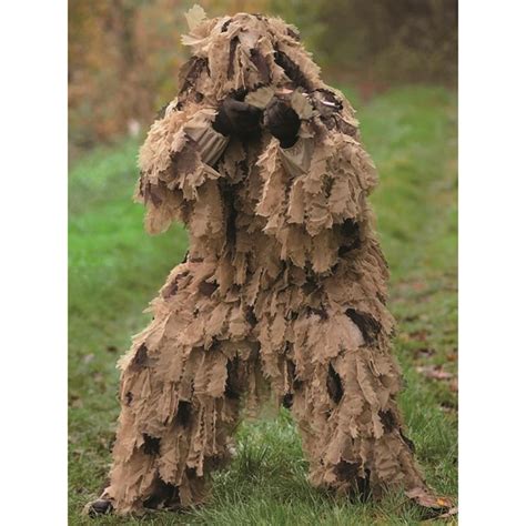 Red Rock Outdoor Gear Woodland Camo Ghillie Suit 5 Piece 299855