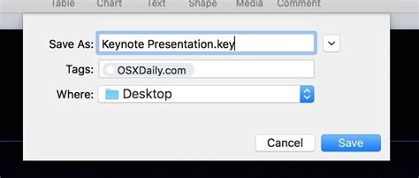 How To Save A Keynote Key As Powerpoint Pptx Presentations On Mac