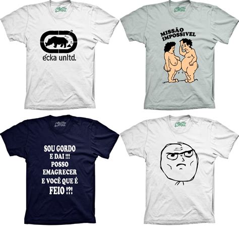 Camisetas Engraçadas Divertidas Frases Humoradas R 4190 Em Mercado Livre