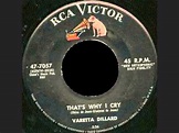 Varetta Dillard - That´s Why I Cry - YouTube