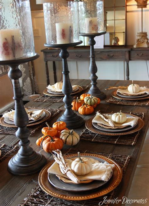 Fall Table Decorations Budget Friendly Ideas