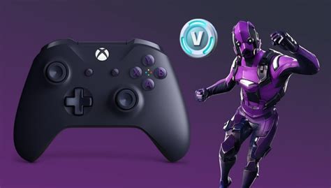 Fortnite Xbox One Controller Special Edition Bundle Dark Vertex Skin And 500 V Bucks Esports Fast