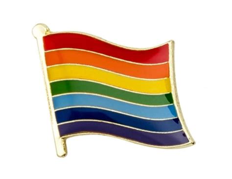 Rainbow Flag Lapel Metal Pin Gay Lesbian Lgbt Diversity Pride Ebay