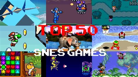 Top 50 Snes Games Of All Time Youtube