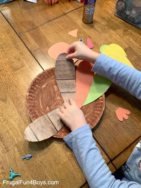 Paper Plate Turkey Craft For Kids Frugal Fun For Boys And Girls