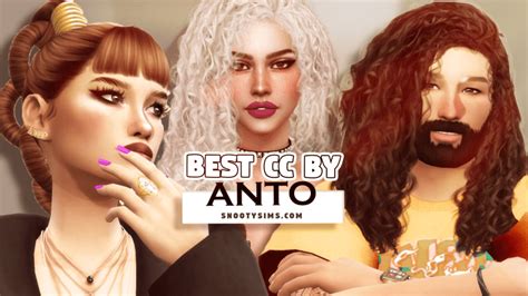 19 Of The Best Anto Cc Packs For The Sims 4