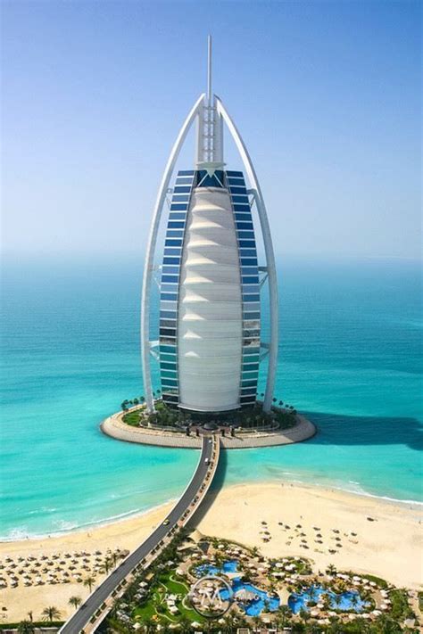 Burj Al Arab In Beautiful Dubai United Arab Emirates The Worlds 7