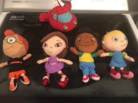 Little Einsteins Plush Set Of 5 Leo June Quincy Annie And Pat Pat