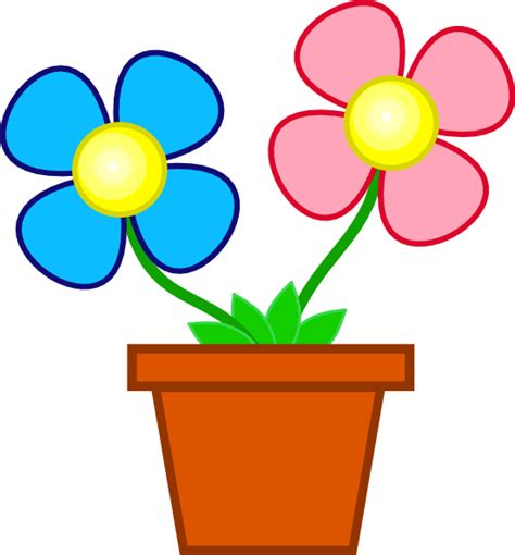 Flower Pot Clip Art Clipart Best