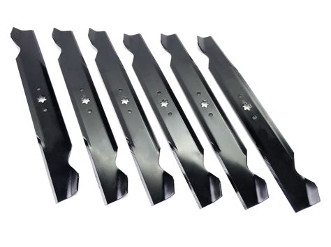 6 Mower Blades Compatible With Cub Cadet 46 742 04290 942 04244