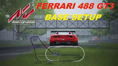 Assetto Corsa Ferrari Gt Monza Base Setup Youtube