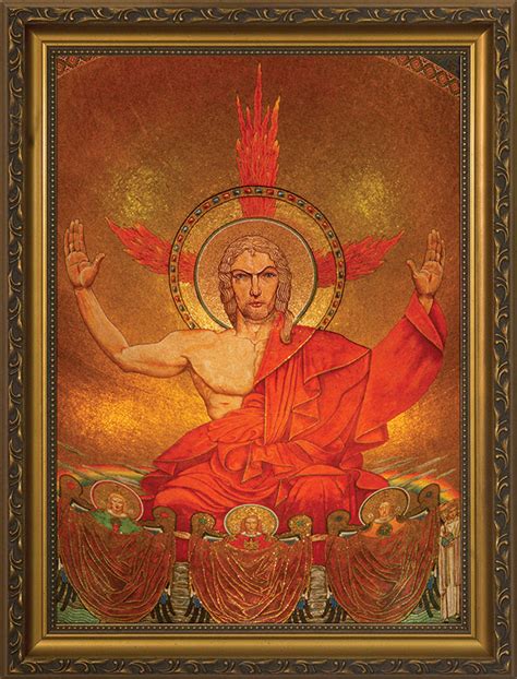 Christ In Majesty Framed Art Catholic To The Max Online Catholic Store