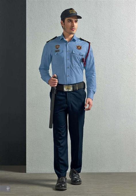 Men Poly Cotton Security Uniforms Set At Rs 750set In Coimbatore Id