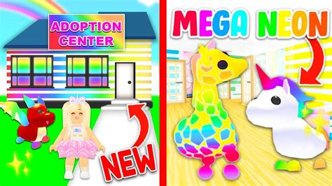 I Opened A Free Mega Neon Pets Adoption Center In Adopt Me Roblox