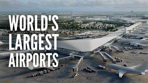 The 20 Largest And Busiest Airports In The World In 2023 Youtube
