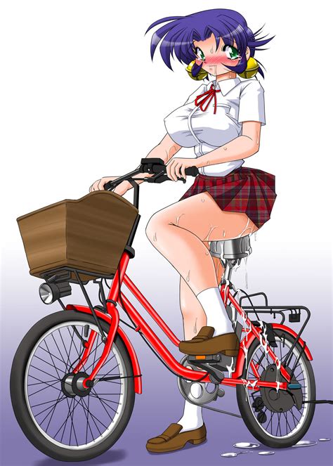 Rule 34 Anal Ass Bicycle Bike Bike Dildo Blush Breasts