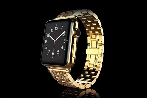 Luxury 24k Gold Apple Watch 5 With Brilliance Strap Goldgenie