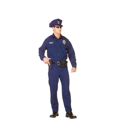 Adult Officer Police Costume Men Costumes