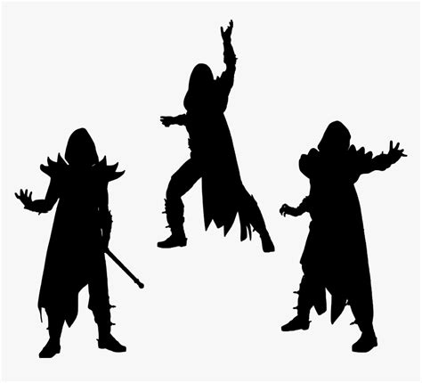 Wizard Silhouette Png Transparent Png Kindpng