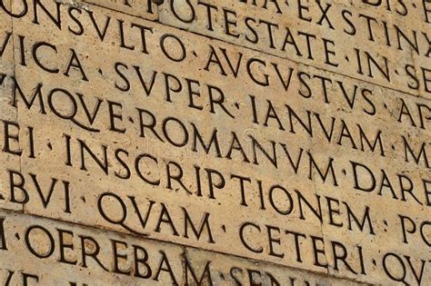 Latin Script Stock Image Image Of Script Historical 14663279