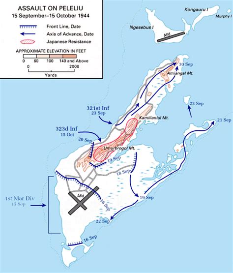 Filebattle Of Peleliu Map Wikimedia Commons