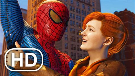The Amazing Spider Man Saves Mary Jane From Dying Scene 4k Ultra Hd