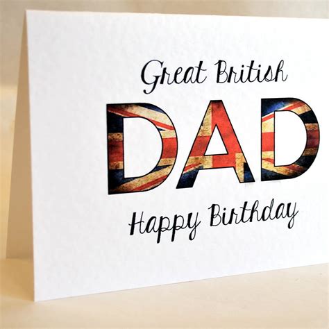 Personalised Great British Birthday Card By Sew Very English