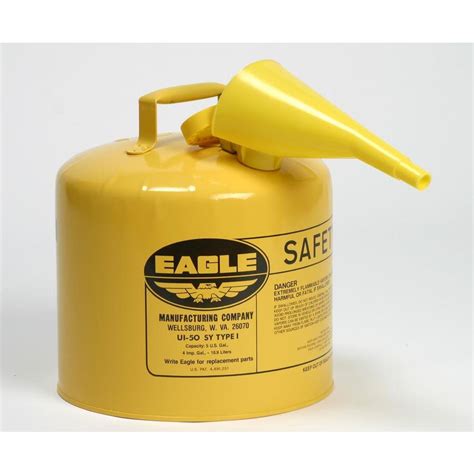 Shop Eagle 5 Gallon Metal Diesel Fuel Can At
