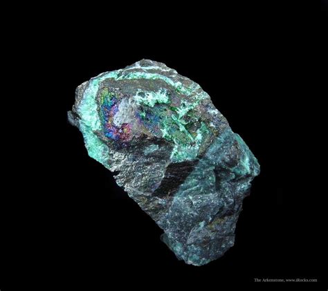 Rich Teal Keyite & Cuprian Adamite | iRocks Fine Minerals