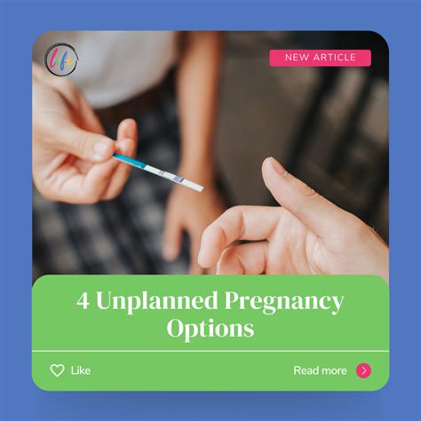 4 Unplanned Pregnancy Option