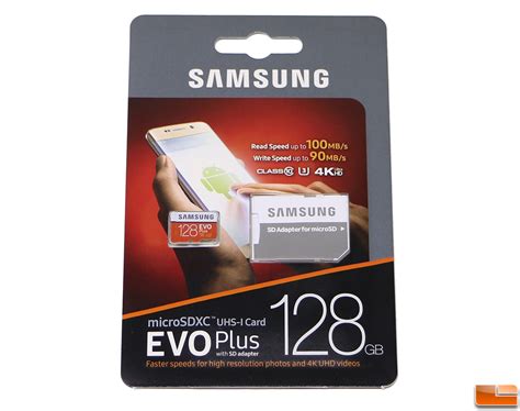 The design is similar, but rather than the green shades, it is red. Samsung EVO Plus 128GB MicroSDXC Memory Card Review - Legit Reviews