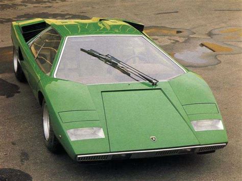 1970s Supercars Lamborghini Countach Concept Car