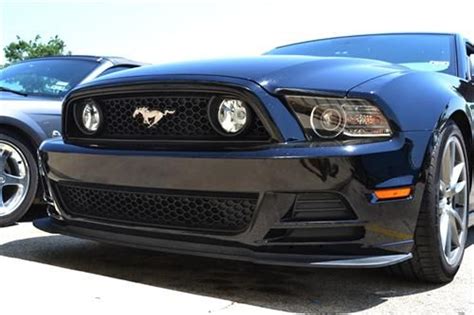 Ford Racing Boss 302 Front Chin Spoiler Kit For 2013 2014 Mustang Gt