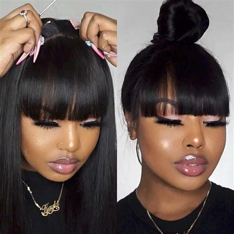 Keeping your long straight hair just the way it is during the day is challenging enough, let alone keeping it so after waking up in the morning. 30 Bang-Up Hairstyles With Bangs - Wild About Beauty
