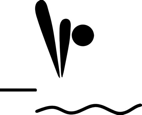 Louis and has been an olympic sport since. Olympic Sports Diving Pictogram Clip Art at Clker.com ...