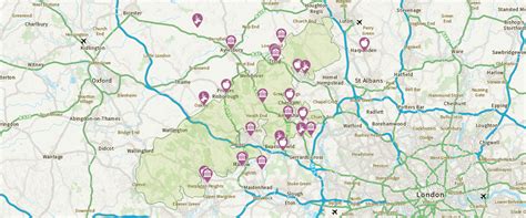 Explore Our Map Chilterns National Landscape Chilterns National