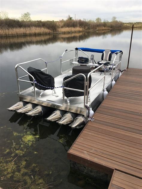 Aluma Sport 716 — Hotwoods In 2020 Pontoon Boat Furniture Pontoon