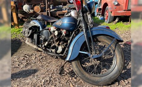 Barn Find 1939 Harley Davidson Knucklehead Barn Finds
